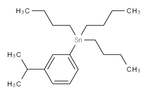三丁基(3-异丙基苯基)锡烷