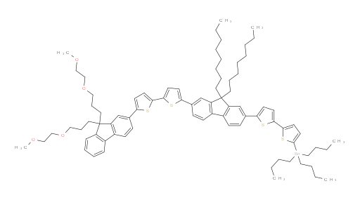(5'-(7-(5'-(9,9-双(3-(2-甲氧基乙氧基)丙基)-9H-芴-2-基)-[2,2'-联噻吩]-5-基)-9,9-二辛基-9H-芴-2-基)-[2,2'-联噻吩]-5-基)三丁基锡烷