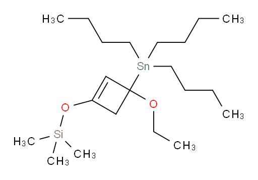 ((3-乙氧基-3-(三丁基锡基)环丁-1-烯-1-氧基))三甲基硅烷