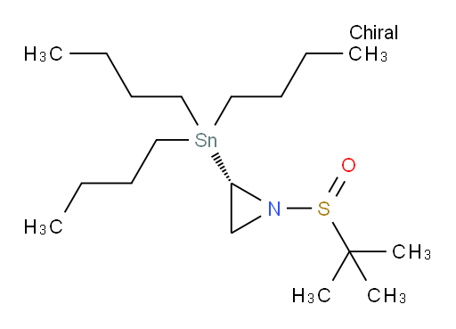 (S)-1-((R)-叔丁基亚砜)-2-(三丁基锡基)氮丙啶