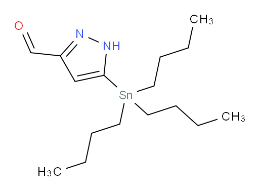 5-(三丁基锡基)-1H-吡唑-3-甲醛