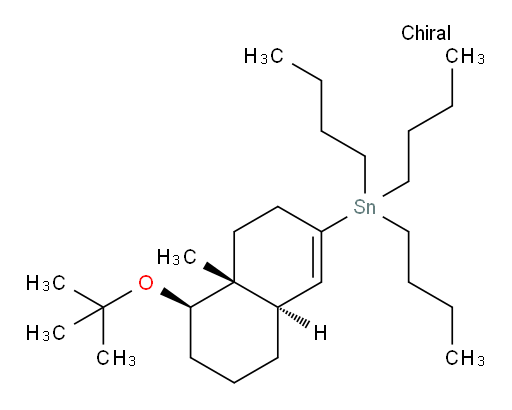 ((4aR,5R,8aR)-5-(叔-丁氧基)-4a-甲基-3,4,4a,5,6,7,8,8a-八氢萘-2-基)三丁基锡烷