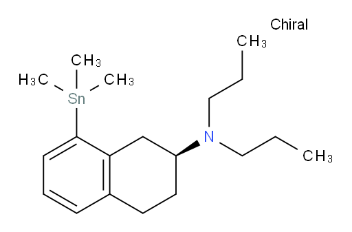 (S)-N,N-二丙基-8-(三甲基锡基)-1,2,3,4-四氢萘-2-胺