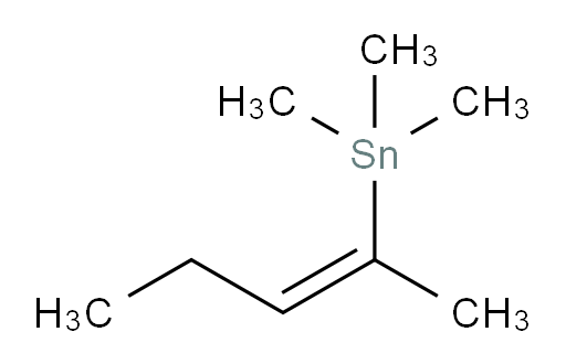 (Z)-三甲基(戊-2-烯-2-基)锡烷