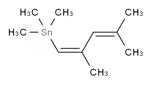 (Z)-(2,4-二甲基戊-1,3-二烯-1-基)三甲基锡烷