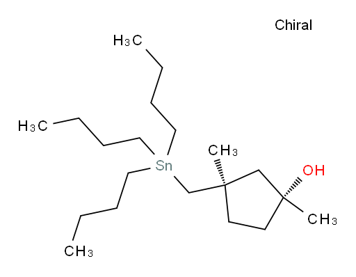 (1R,3R)-1,3-二甲基-3-((三丁基锡基)甲基)环戊醇