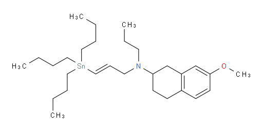 (E)-7-甲氧基-N-丙基-N-(3-(三丁基锡基)烯丙基)-1,2,3,4-四氢萘-2-胺