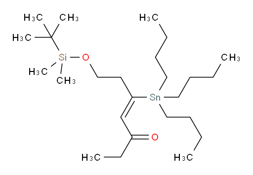 (Z)-7-((叔丁基二甲基sil氧基))-5-(三丁基锡基)庚-4-烯-3-酮