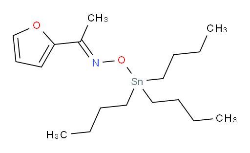 (E)-1-(furan-2-yl)ethanone O-tributylstannyl oxime