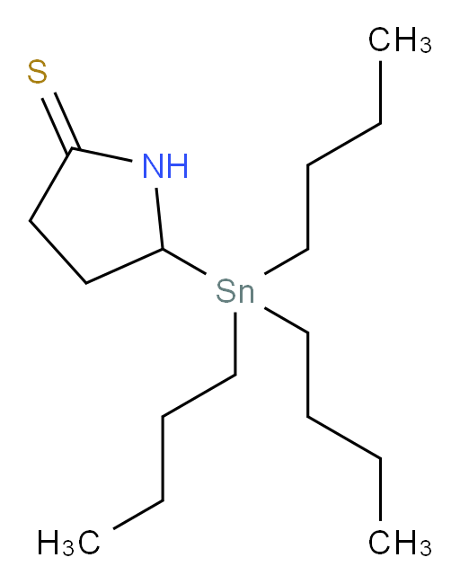 5-(三丁基锡基)吡咯烷-2-硫酮