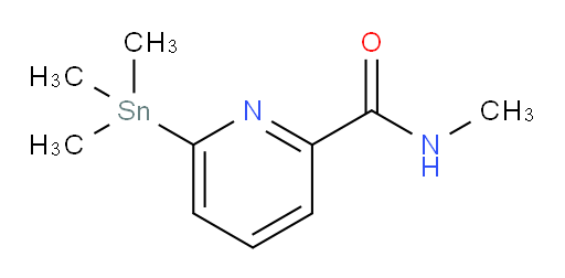 N-methyl-6-(trimethylstannyl)picolinamide