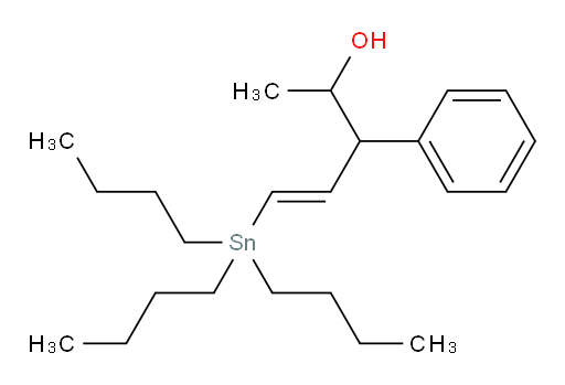 (E)-3-phenyl-5-(tributylstannyl)pent-4-en-2-ol