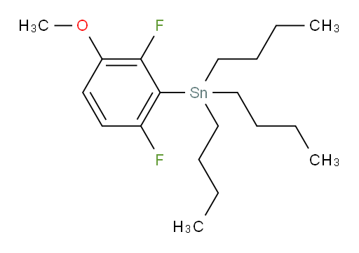 tributyl(2,6-difluoro-3-methoxyphenyl)stannane
