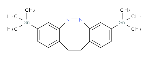 (Z)-3,8-bis(trimethylstannyl)-11,12-dihydrodibenzo[c,g][1,2]diazocine
