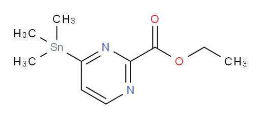 ethyl 4-(trimethylstannyl)pyrimidine-2-carboxylate