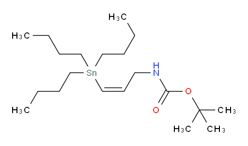 (Z)-叔丁基 (3-(三丁基锡基)烯丙基)氨基甲酸酯