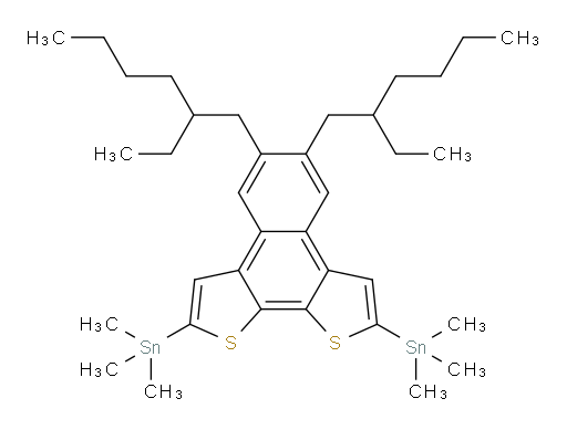 (5,6-双(2-乙基己基)萘并[2,1-b:3,4-b']二噻吩-2,9-二基)双(三甲基锡烷)