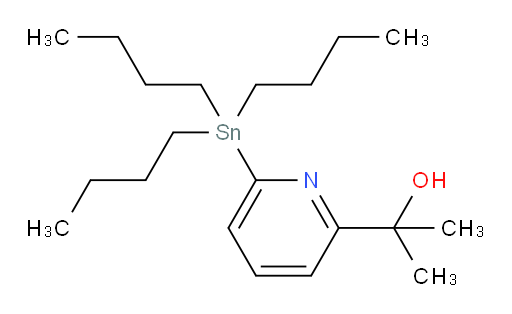 2-(6-(三丁基锡基)吡啶-2-基)丙-2-醇