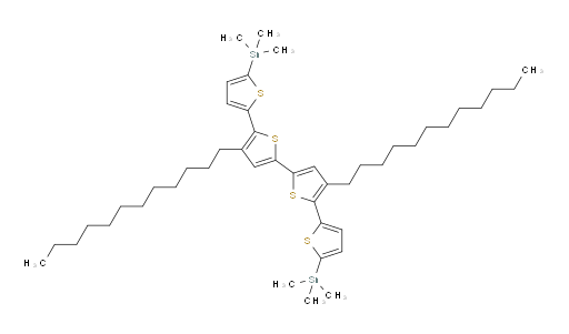 (3',4''-二十二烷基-[2,2':5',2'':5'',2'''-qua三联噻吩]-5,5'''-二基)双(三甲基锡烷)