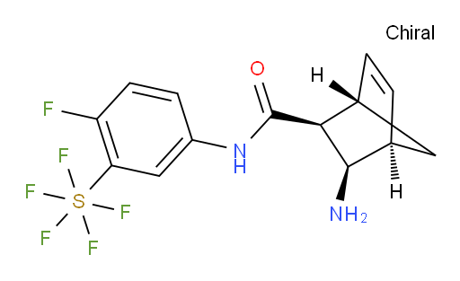 3-((1S,2S,3R,4R)-3-aminobicyclo[2.2.1]hept-5-ene-2-carboxamido)phenyl hypofluorothioite