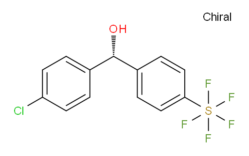 (R)-(4-chlorophenyl)(4-(pentafluoromercapto)phenyl)methanol