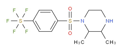 [4-[(2,3-Dimethyl-1-piperazinyl)sulfonyl]phenyl]sulfur pentafluoride