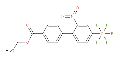 [4'-(Ethoxycarbonyl)-2-nitro-biphenyl-4-yl]sulfur pentafluoride