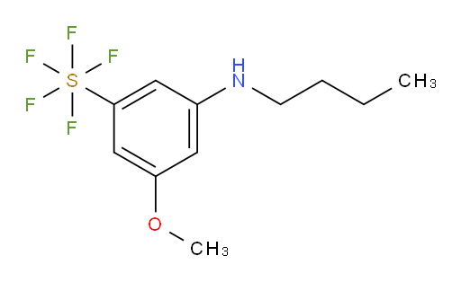 [3-(Butylamino)-5-methoxyphenyl]sulfur pentafluoride