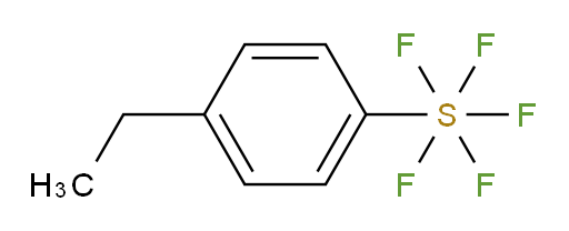 4-ethyl(pentafluoromercapto)benzene