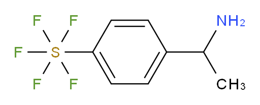 [4-(1-Aminoethyl)phenyl]sulfur pentafluoride
