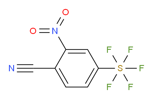 (4-cyano-3-nitrophenyl)sulfur pentafluoride