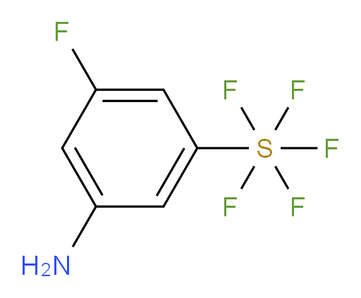 (3-Amino-5-fluorophenyl)sulfur pentafluoride