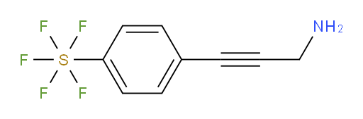 [4-(3-Amino-1-propyn-1-yl)phenyl]sulfur pentafluoride
