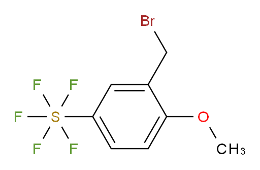 [3-(Bromomethyl)-4-methoxyphenyl]sulfur pentafluoride