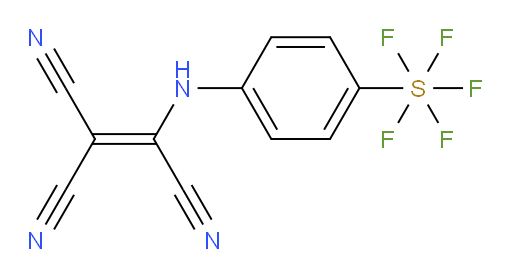 [4-[(tricyanoethenyl)amino]phenyl]-sulfur pentafluoride