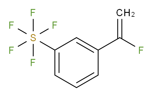 3-(1-fluorovinyl)(pentafluoromercapto)benzene