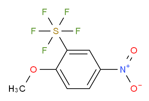2-methoxy-5-nitro(pentafluoromercapto)benzene