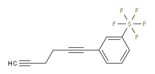 [3-(1,5-hexadiyn-1-yl)phenyl]sulfur pentafluoride