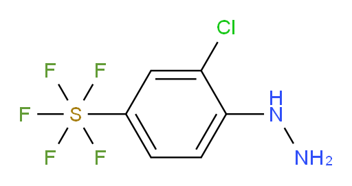 (3-Chloro-4-hydrazinylphenyl)sulfur pentafluoride