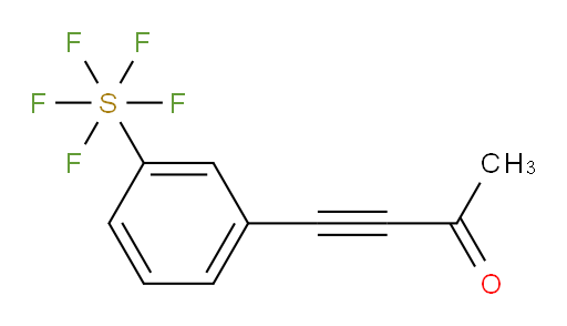 4-(3-(pentafluoromercapto)phenyl)but-3-yn-2-one