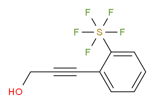 3-(2-(pentafluoromercapto)phenyl)prop-2-yn-1-ol