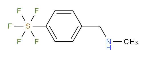 [4-[(methylamino)methyl]phenyl]sulfur pentafluoride