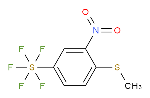 [4-(methylthio)-3-nitrophenyl]-sulfur pentafluoride