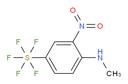 [4-(methylamino)-3-nitrophenyl]sulfur pentafluoride