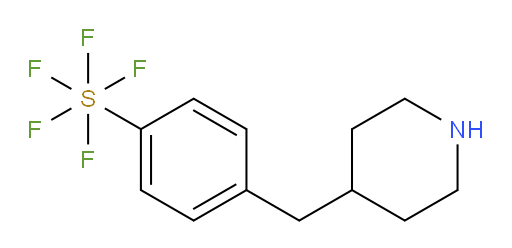 [4-(4-piperidinylmethyl)phenyl]sulfur pentafluoride