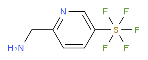 6-(aminomethyl)pyridine-3-ylsulfur pentafluoride