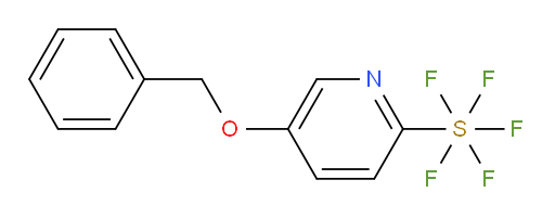 5-(benzyloxy)pyridine-2-ylsulfur pentafluoride