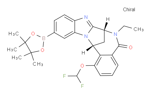 (7R,14R)-1-(difluoromethoxy)-6-ethyl-11-(4,4,5,5-tetramethyl-1,3,2-dioxaborolan-2-yl)-6,7-dihydro-7,14-methanobenzo[f]benzo[4,5]imidazo[1,2-a][1,4]diazocin-5(14H)-one
