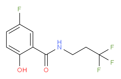5-fluoro-2-hydroxy-N-(3,3,3-trifluoropropyl)benzamide