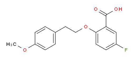 5-fluoro-2-(4-methoxyphenethoxy)benzoic acid